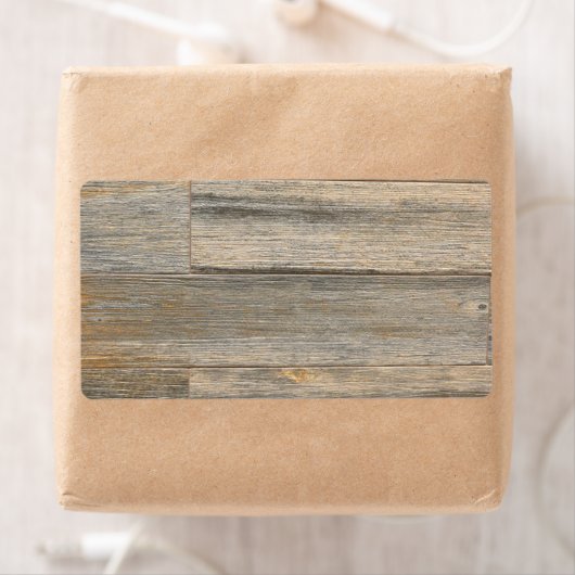 軽い動揺して木素朴の木目の板 ラベル (インサイチュ)