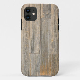 軽い動揺して木素朴の木目の板 iPhone 11 ケース