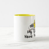 軽い子供のマグ ツートーンマグカップ (中央)