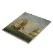 軽い微風の英国のSloopそしてフリゲート艦( タイル (側面)