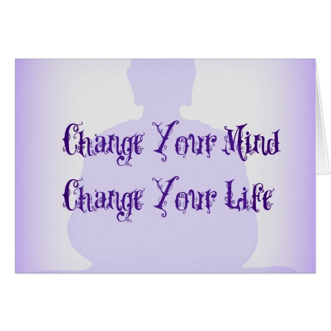 軽い心カード (正面横)