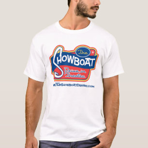 軽い服装のためのロゴのShowboatドライブ Tシャツ