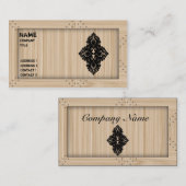 軽い木製の大工-名刺 名刺 (正面/裏面)