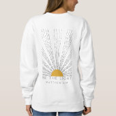 軽い汗シャツである スウェットシャツ (裏面)