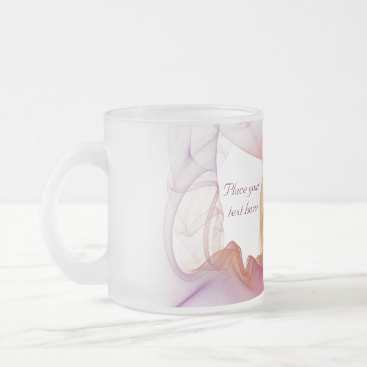 軽い煙 フロストグラスマグカップ (左)