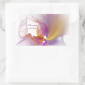 軽い煙 長方形シール (バッグ)