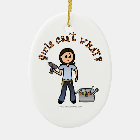 軽い独り善がり セラミックオーナメント (正面)