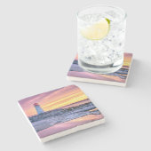 軽い看守|ペギーの入江 ストーンコースター (横)