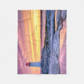 軽い看守|ペギーの入江 フリースブランケット (正面)