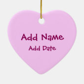 軽い空手少女 セラミックオーナメント (裏面)