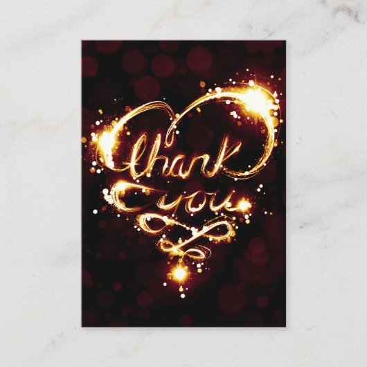 軽い紹介プログラムありがとう 紹介カード (正面)