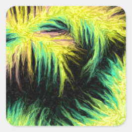 軽い羽のデザイン スクエアシール