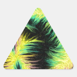 軽い羽のデザイン 三角形シール