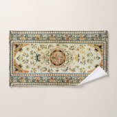 軽い色の東洋のじゅうたんをバスタオルセット バスタオルセット (ハンドタオル)