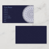 軽い薄片の曼荼羅 • 名刺 (正面/裏面)