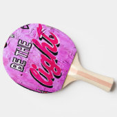 軽い言葉であ前向きやる気を起こさせるる 卓球ラケット (横)