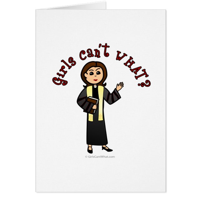 軽い説教師の少女 (正面)