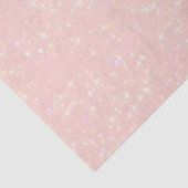 軽い赤面のピンクのきらめくティッシュペーパー 薄葉紙 (詳細)