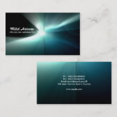 軽い輝やきの名刺 名刺 (正面/裏面)