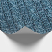 軽い青い色 ラッピングペーパー (角)