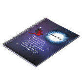 軽い(鳥)ショウジョウコウカンチョウに ノートブック (左側)