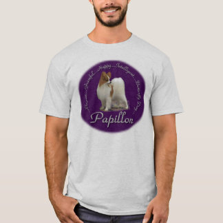 軽いPapillon Tシャツ
