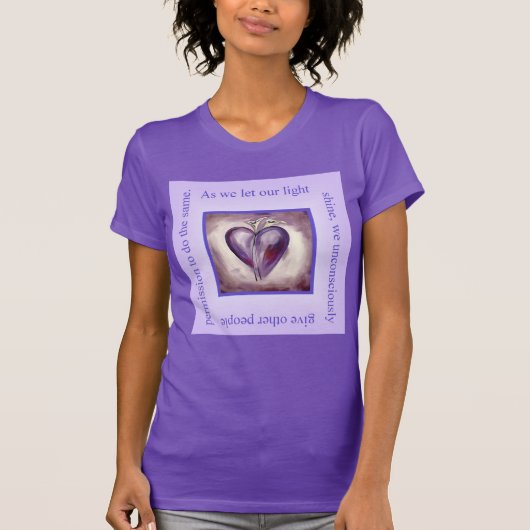 軽いTシャツを輝かせる Tシャツ (正面)