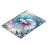 軽お洒落ピンクのベッタ ノートブック (左側)