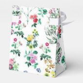 軽かわいらし夏の花柄 フェイバーボックス (裏面サイド)