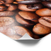 軽くて濃いローストコーヒー豆カスタマイズ- 空白の フォトプリント (角)