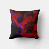 軽く及び暗い花 クッション (裏面)