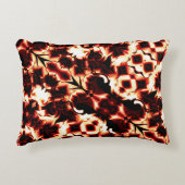 軽く彫刻された形状の大規模な鏡像化 アクセントクッション (正面)