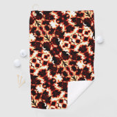 軽く彫刻された形状の大規模な鏡像化 ゴルフタオル (インサイチュ)