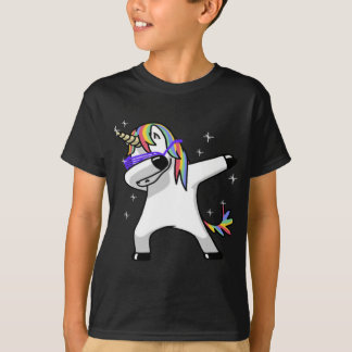 軽く押えるユニコーン Tシャツ