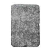 軽く斑点のあるグレーからブラックへのスクラッチ バスマット (正面縦)
