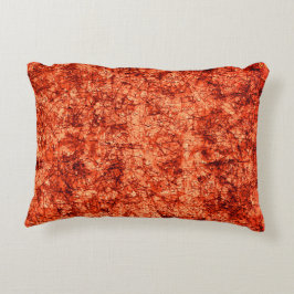 軽く斑点のあるサンゴの傷の傷 アクセントクッション