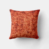 軽く斑点のあるサンゴの傷の傷 クッション (裏面)