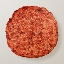 軽く斑点のあるサンゴの傷の傷 ラウンドクッション