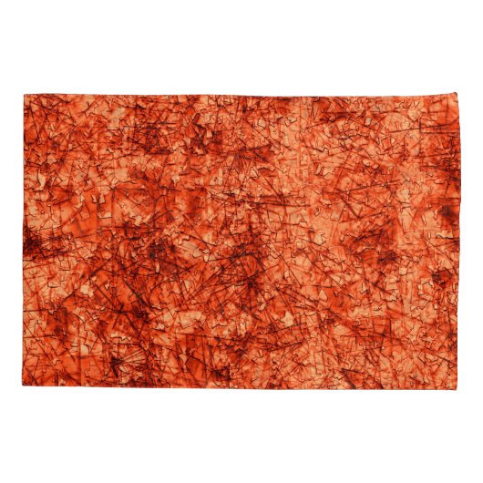 軽く斑点のあるサンゴの傷の傷 枕カバー (裏面-左)