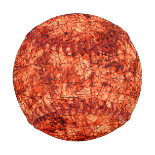 軽く斑点のあるサンゴの傷の傷 野球ボール