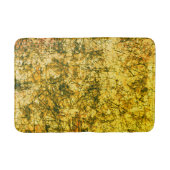 軽く斑点のある黄土の傷の傷 バスマット (正面)