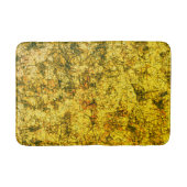 軽く斑点のある黄色画像に傷をつける バスマット (正面)