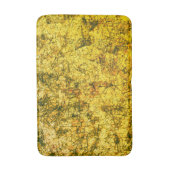 軽く斑点のある黄色画像に傷をつける バスマット (正面縦)