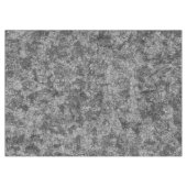 軽く斑点の付いたグレーと黒の傷 テーブルクロス (正面(横))