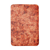 軽く斑点の付いたサンゴの背景に傷 バスマット (正面縦)
