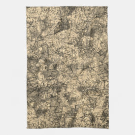 軽く斑点の多いカーキに傷を付ける キッチンタオル