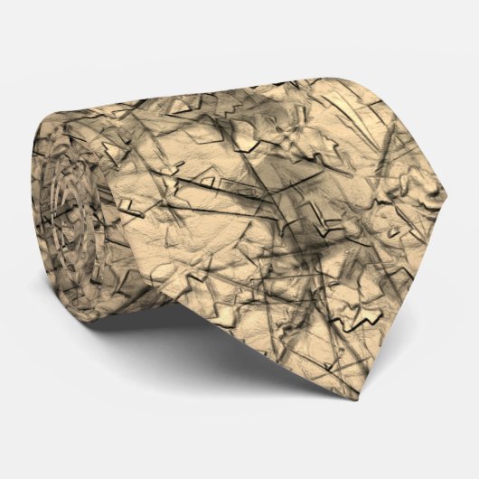 軽く斑点の多いカーキに傷を付ける ネクタイ (ロール)