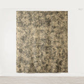 軽く斑点の多いカーキの傷の傷 タペストリー (正面)