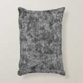 軽く斑点の多いグレーの傷の傷 アクセントクッション (正面(垂直))