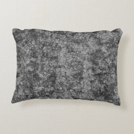 軽く斑点の多いグレーの傷の傷 アクセントクッション